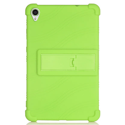 Slide-Out Kickstand Design Soft Silicone Tablet Cover Case for Lenovo Tab M8 8705/8505