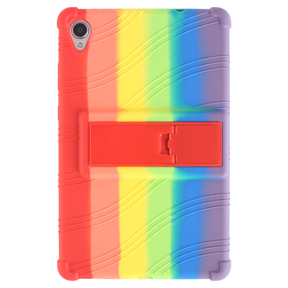 Slide-Out Kickstand Design Soft Silicone Tablet Cover Case for Lenovo Tab M8 8705/8505