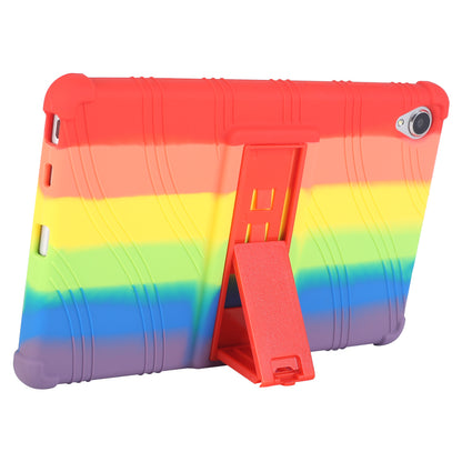 Slide-Out Kickstand Design Soft Silicone Tablet Cover Case for Lenovo Tab M8 8705/8505