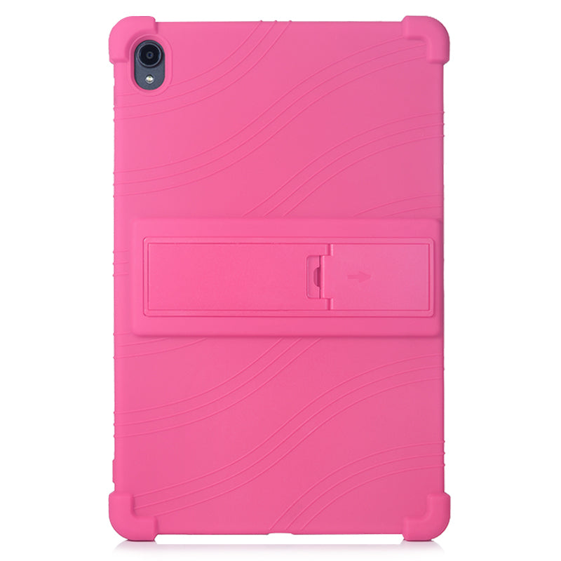 Slide-Out Kickstand Design Multi-Color Silicone Tablet Cover Case for Lenovo Tab P11 / P11 5G 11 inch TB-J606F / J606X