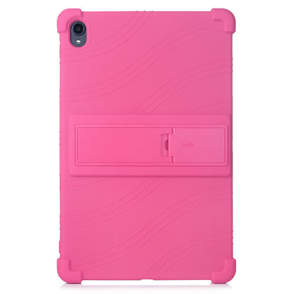 Slide-Out Kickstand Design Multi-Color Silicone Tablet Cover Case for Lenovo Tab P11 / P11 5G 11 inch TB-J606F / J606X