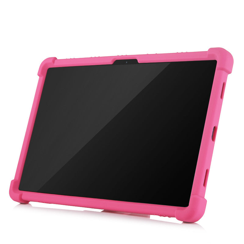 Slide-Out Kickstand Design Multi-Color Silicone Tablet Cover Case for Lenovo Tab P11 / P11 5G 11 inch TB-J606F / J606X