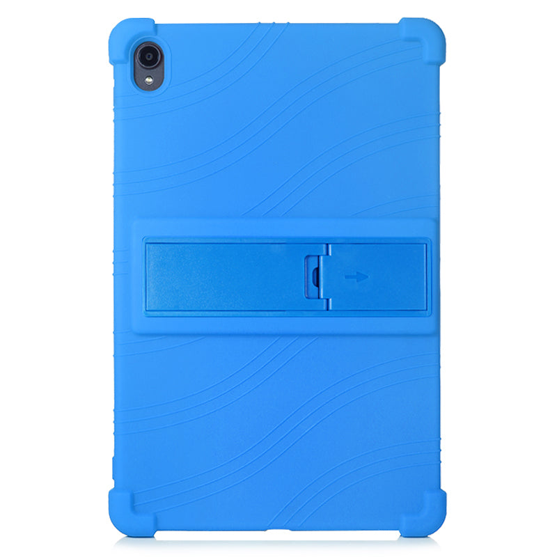 Slide-Out Kickstand Design Multi-Color Silicone Tablet Cover Case for Lenovo Tab P11 / P11 5G 11 inch TB-J606F / J606X