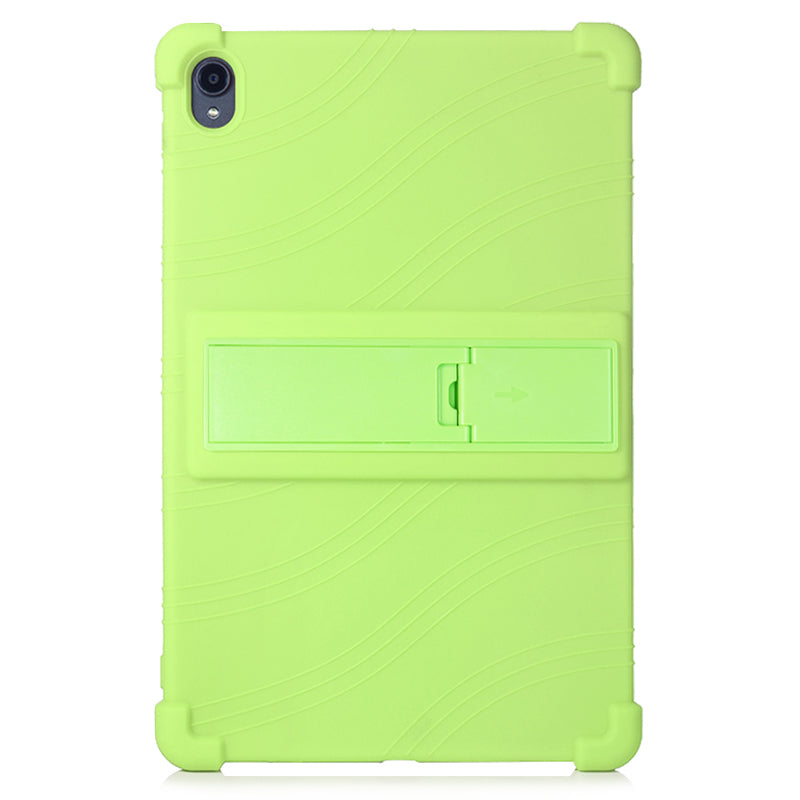 Slide-Out Kickstand Design Multi-Color Silicone Tablet Cover Case for Lenovo Tab P11 / P11 5G 11 inch TB-J606F / J606X