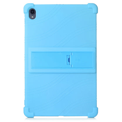 Slide-Out Kickstand Design Multi-Color Silicone Tablet Cover Case for Lenovo Tab P11 / P11 5G 11 inch TB-J606F / J606X