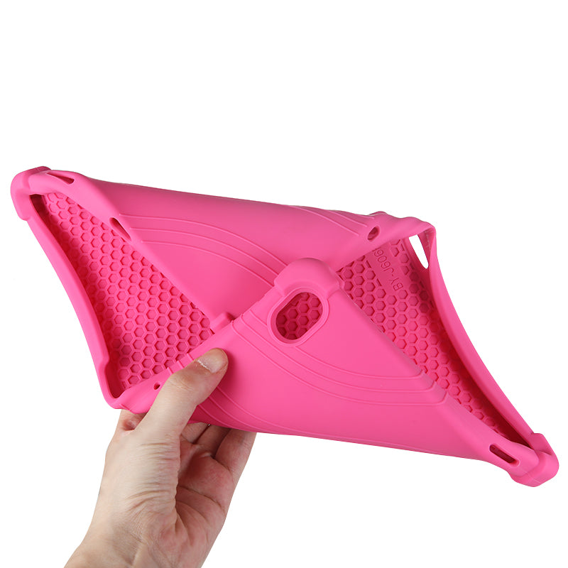 Slide-Out Kickstand Design Multi-Color Silicone Tablet Cover Case for Lenovo Tab P11 / P11 5G 11 inch TB-J606F / J606X