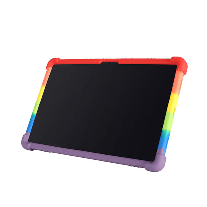 Slide-Out Kickstand Design Multi-Color Silicone Tablet Cover Case for Lenovo Tab P11 / P11 5G 11 inch TB-J606F / J606X