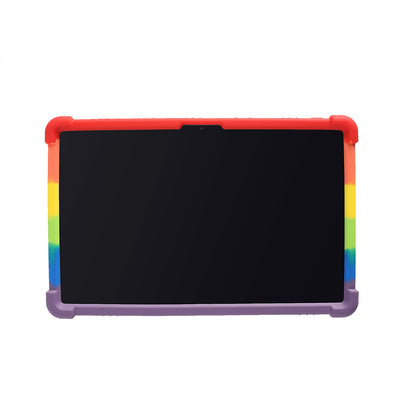 Slide-Out Kickstand Design Multi-Color Silicone Tablet Cover Case for Lenovo Tab P11 / P11 5G 11 inch TB-J606F / J606X