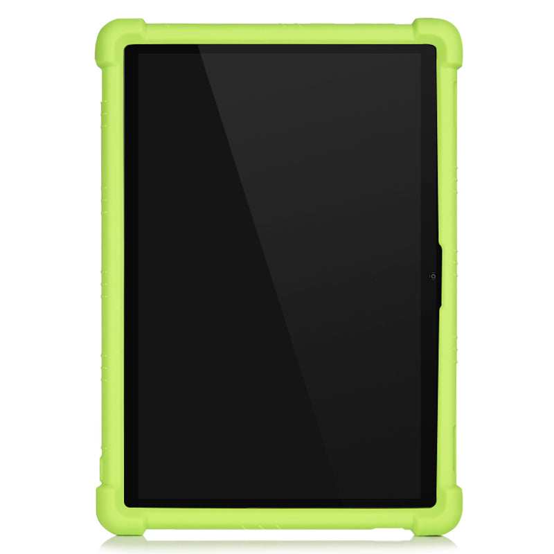 Silicone Tablet Cover Case with Slide-Out Kickstand Design for Lenovo M10 FHD REL X605FC