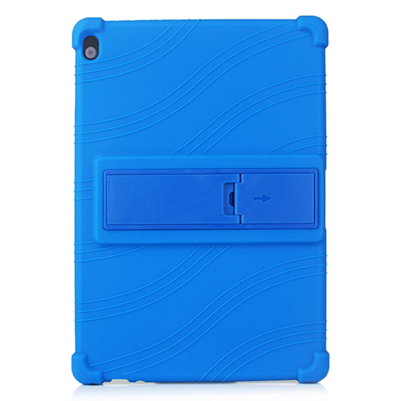 Slide-Out Kickstand Design Silicone Tablet Cover Case for Lenovo Tab M10 TB-X605F