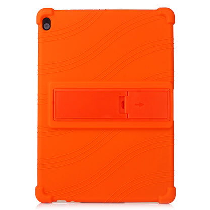 Slide-Out Kickstand Design Silicone Tablet Cover Case for Lenovo Tab M10 TB-X605F