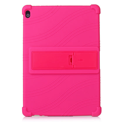 Slide-Out Kickstand Design Silicone Tablet Cover Case for Lenovo Tab M10 TB-X605F