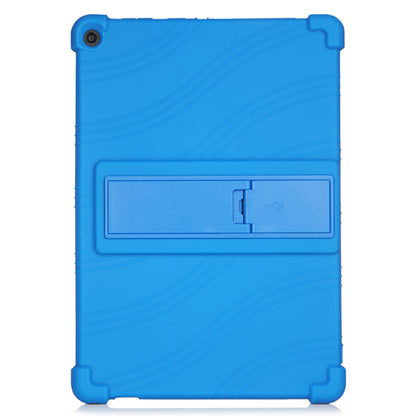 Slide-Out Kickstand Design Silicone Tablet Cover Case for Lenovo Tab M10 Plus X606