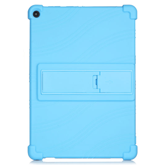 Slide-Out Kickstand Design Silicone Tablet Cover Case for Lenovo Tab M10 Plus X606