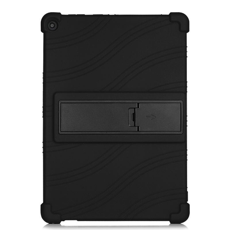 Slide-Out Kickstand Design Silicone Tablet Cover Case for Lenovo Tab M10 Plus X606