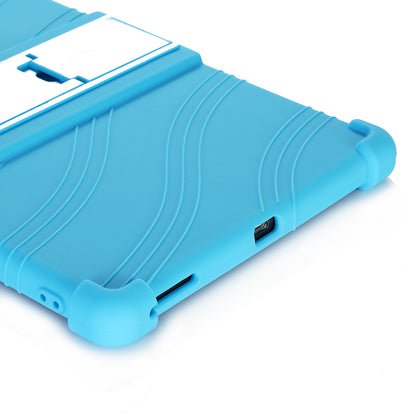 Soft Silicone Tablet Cover Case with Slide-Out Kickstand Design for Lenovo Tab M10 HD Gen 2 TB-X306