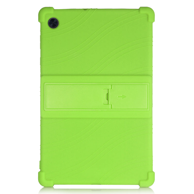 Soft Silicone Tablet Cover Case with Slide-Out Kickstand Design for Lenovo Tab M10 HD Gen 2 TB-X306