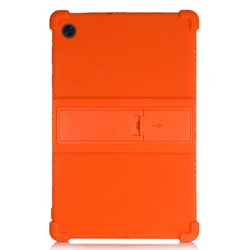 Soft Silicone Tablet Cover Case with Slide-Out Kickstand Design for Lenovo Tab M10 HD Gen 2 TB-X306