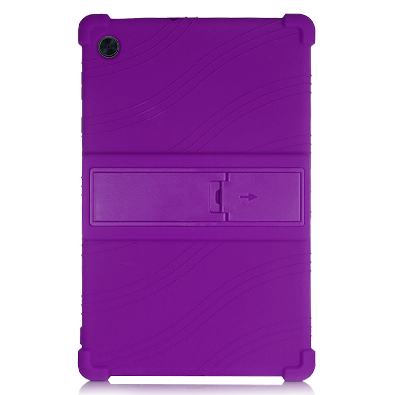 Soft Silicone Tablet Cover Case with Slide-Out Kickstand Design for Lenovo Tab M10 HD Gen 2 TB-X306