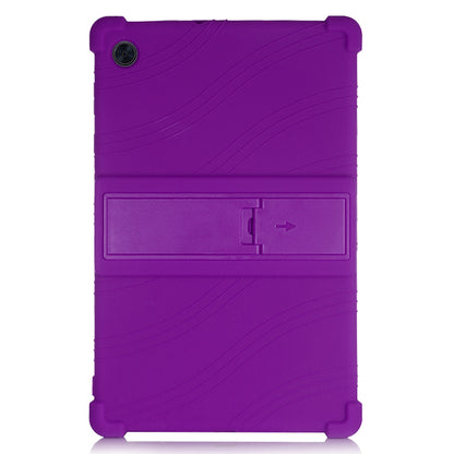 Soft Silicone Tablet Cover Case with Slide-Out Kickstand Design for Lenovo Tab M10 HD Gen 2 TB-X306