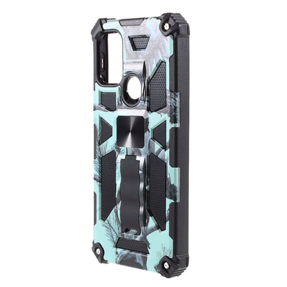 Camouflage Pattern Detachable 2 in 1 Design Phone Shell with Magnet Sheet for Motorola Moto G10/G30/G20