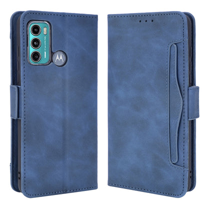 Multiple Card Slots Design Wallet Stand Leather Protection Phone Case Shell for Motorola Moto G40 Fusion/Moto G60