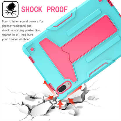 Foldable T-shaped Kickstand PC Silicone Shock-Proof Cover Protector for Lenovo Tab P11 Pro