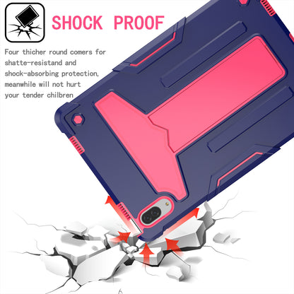 Foldable T-shaped Kickstand PC Silicone Shock-Proof Cover Protector for Lenovo Tab P11 Pro