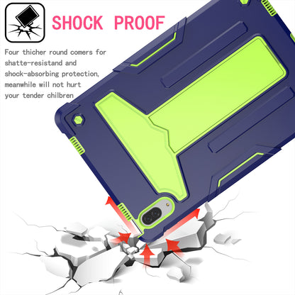 Foldable T-shaped Kickstand PC Silicone Shock-Proof Cover Protector for Lenovo Tab P11 Pro