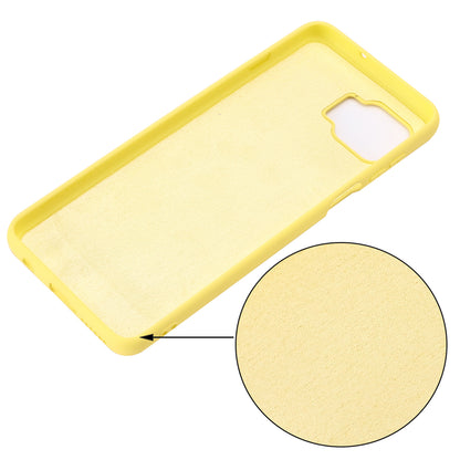 Solid Color Liquid Silicone Phone Protective Shell with Strap for Motorola Moto G 5G Plus