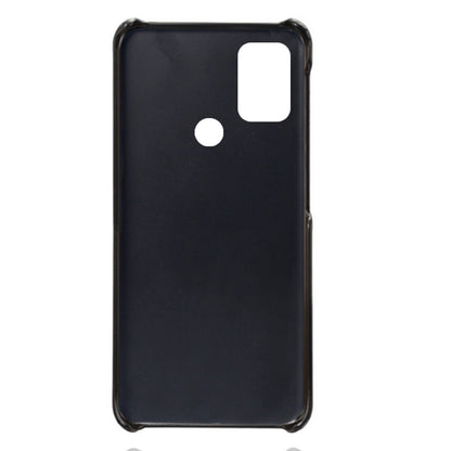 KSQ PU Leather Coated PC Mobile Phone Cover Protector with Card Slots for Motorola Moto G10/G30/G20