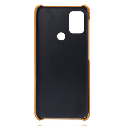 KSQ PU Leather Coated PC Mobile Phone Cover Protector with Card Slots for Motorola Moto G10/G30/G20