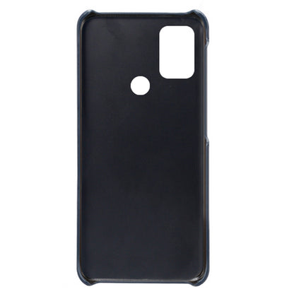 KSQ PU Leather Coated PC Mobile Phone Cover Protector with Card Slots for Motorola Moto G10/G30/G20