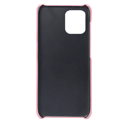 KSQ Double Card Slots PU Leather Coated PC Case for Motorola Moto G100 / Edge S