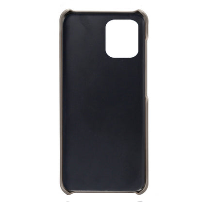 KSQ Double Card Slots PU Leather Coated PC Case for Motorola Moto G100 / Edge S