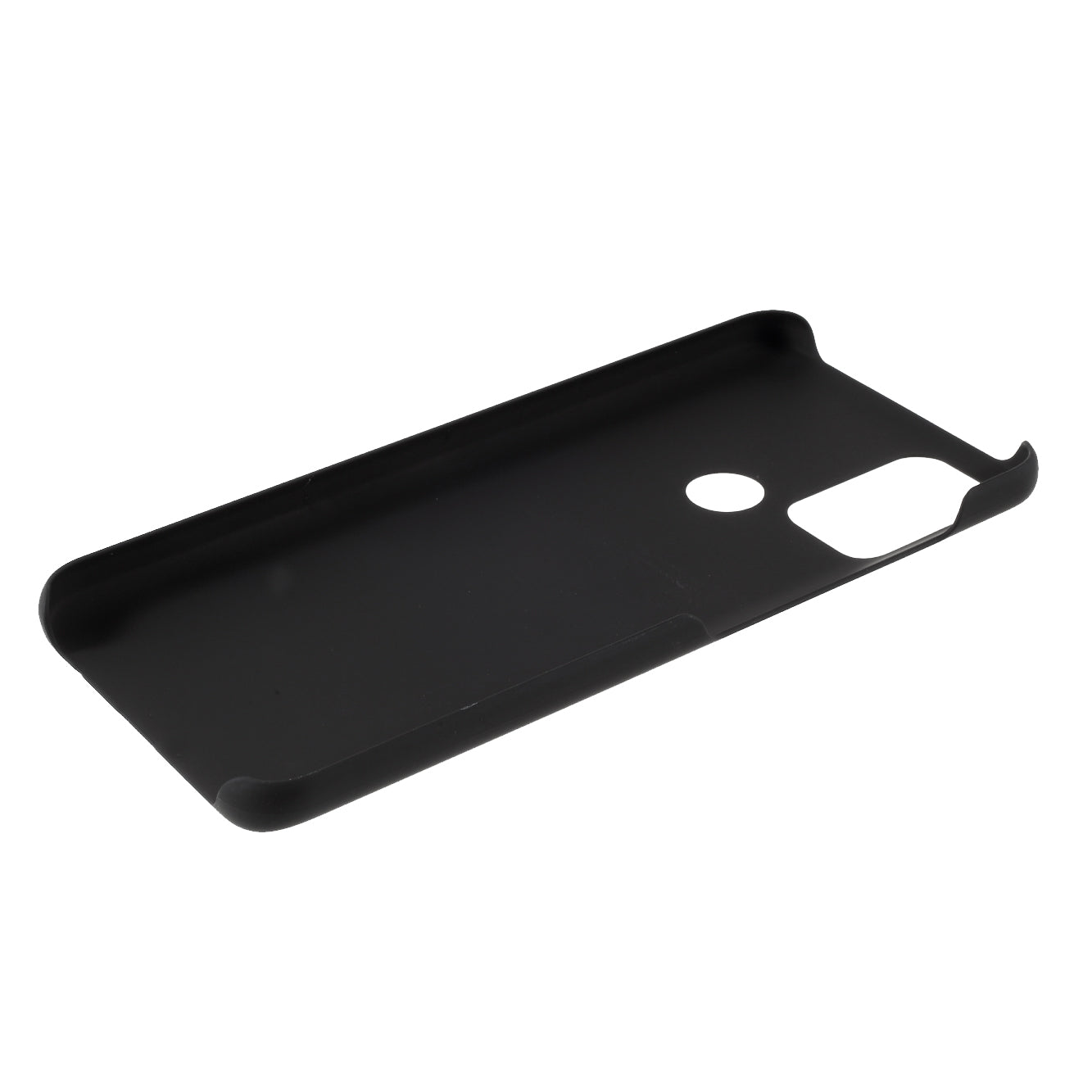 Well-Protected Glossy Rubberized PC Hard Phone Case for Motorola Moto G50