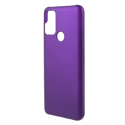 Well-Protected Glossy Rubberized PC Hard Phone Case for Motorola Moto G50