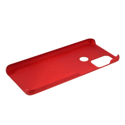 Well-Protected Glossy Rubberized PC Hard Phone Case for Motorola Moto G50