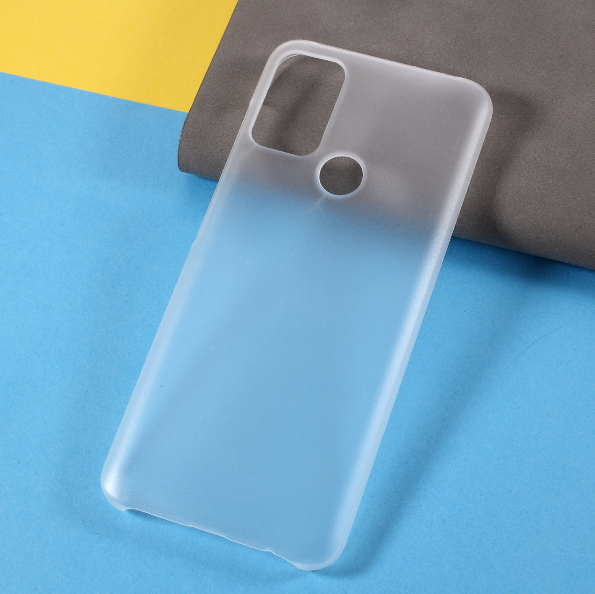 Well-Protected Glossy Rubberized PC Hard Phone Case for Motorola Moto G50