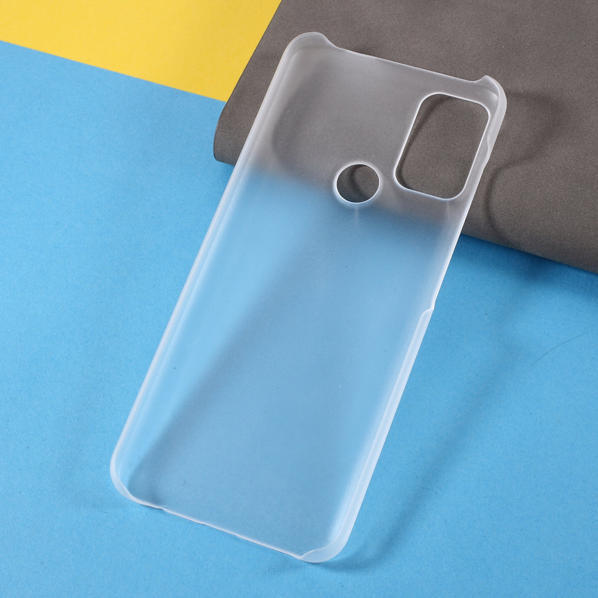 Well-Protected Glossy Rubberized PC Hard Phone Case for Motorola Moto G50