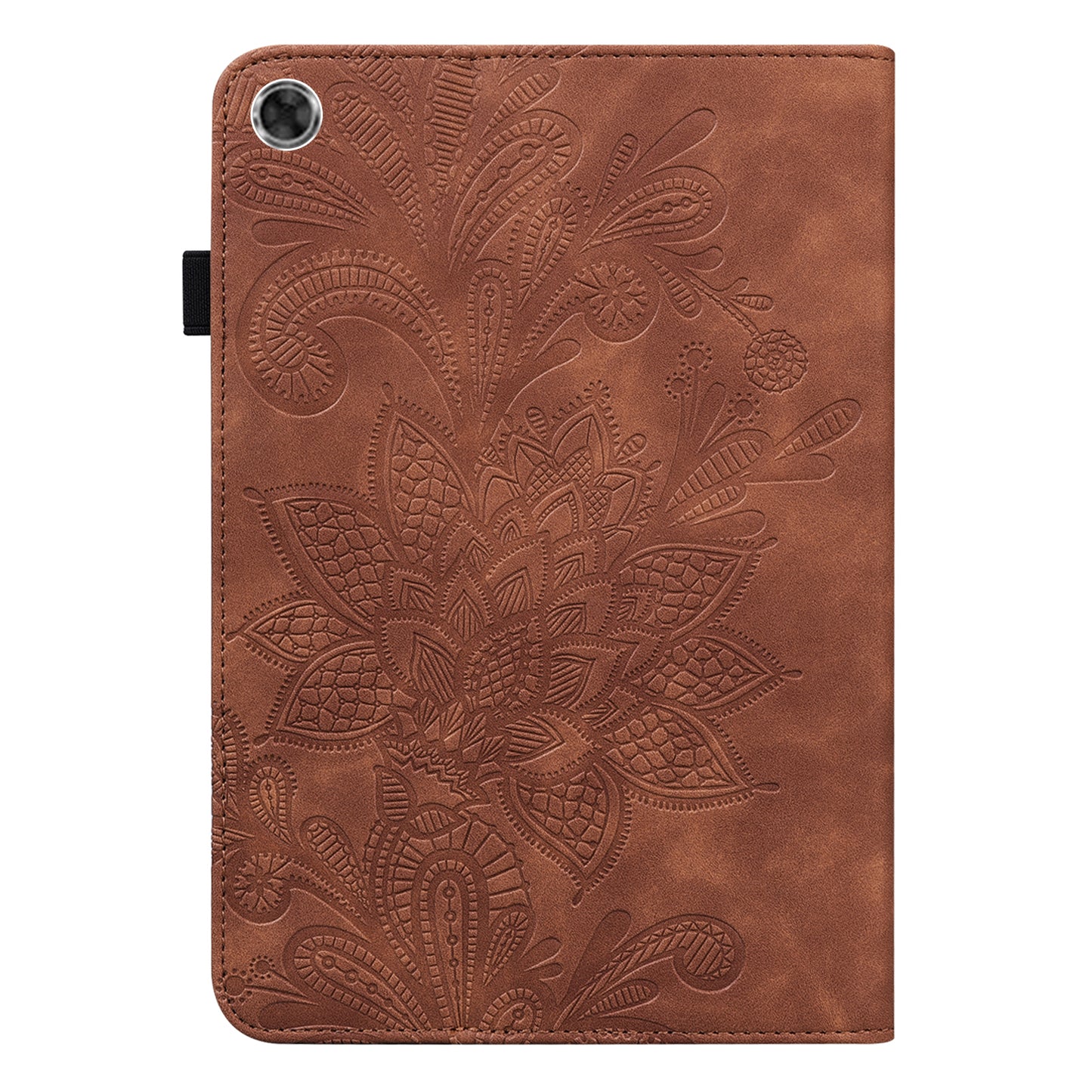 Flower Pattern Imprinting Leather Stand Tablet Cover for Lenovo Tab M8 8505X