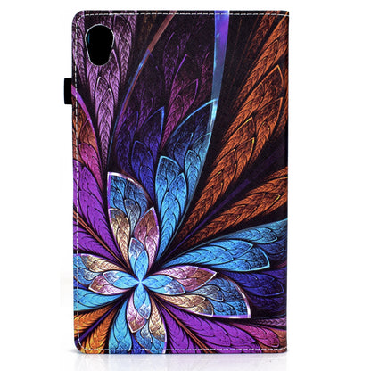 Pattern Printing Stand Cover Card Slots Protective Case with Elastic Band for Lenovo Tab M10 HD Gen 2