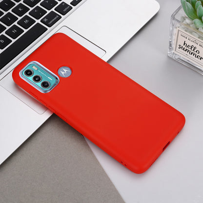 Soft Liquid Silicone Phone Case for Motorola Moto G60