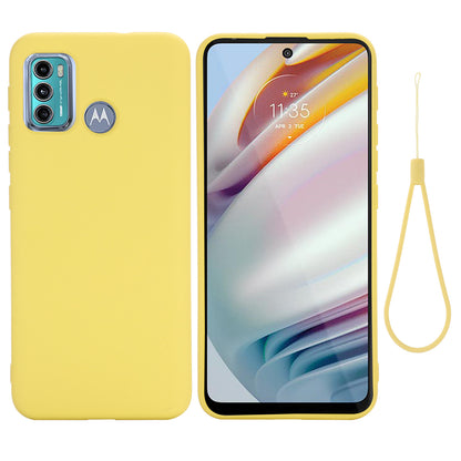 Soft Liquid Silicone Phone Case for Motorola Moto G60