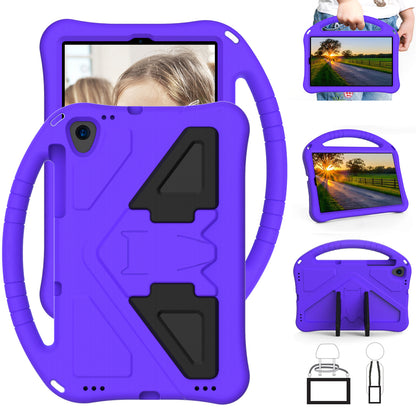 Kickstand Design Shockproof EVA Case with Portable Handle for Lenovo Tab K10 (2021) TB-X6C6F/TB-X6C6L/TB-X6C6X