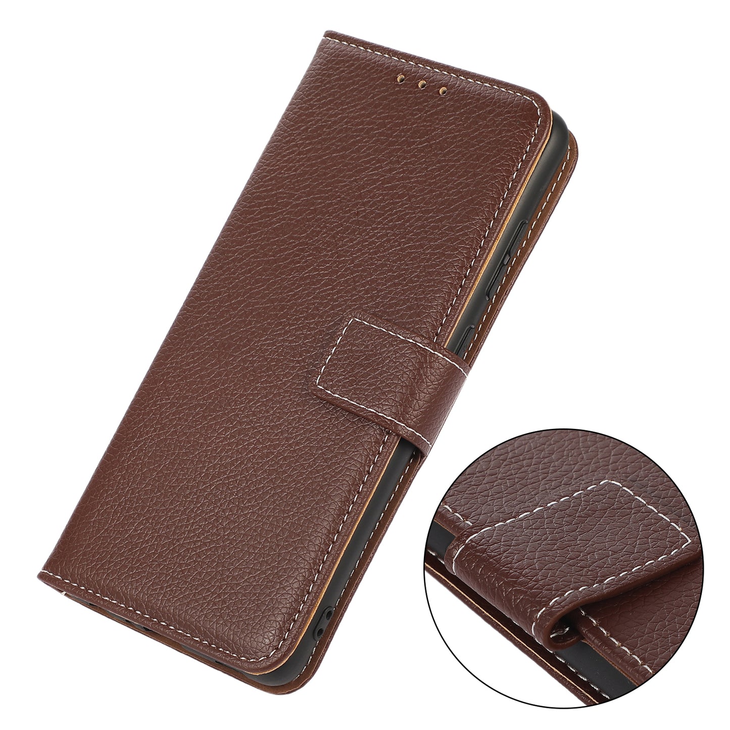 Litchi Texture Wallet Stand Leather Case for Motorola Moto G30 / G20 / G10 / G10 Power