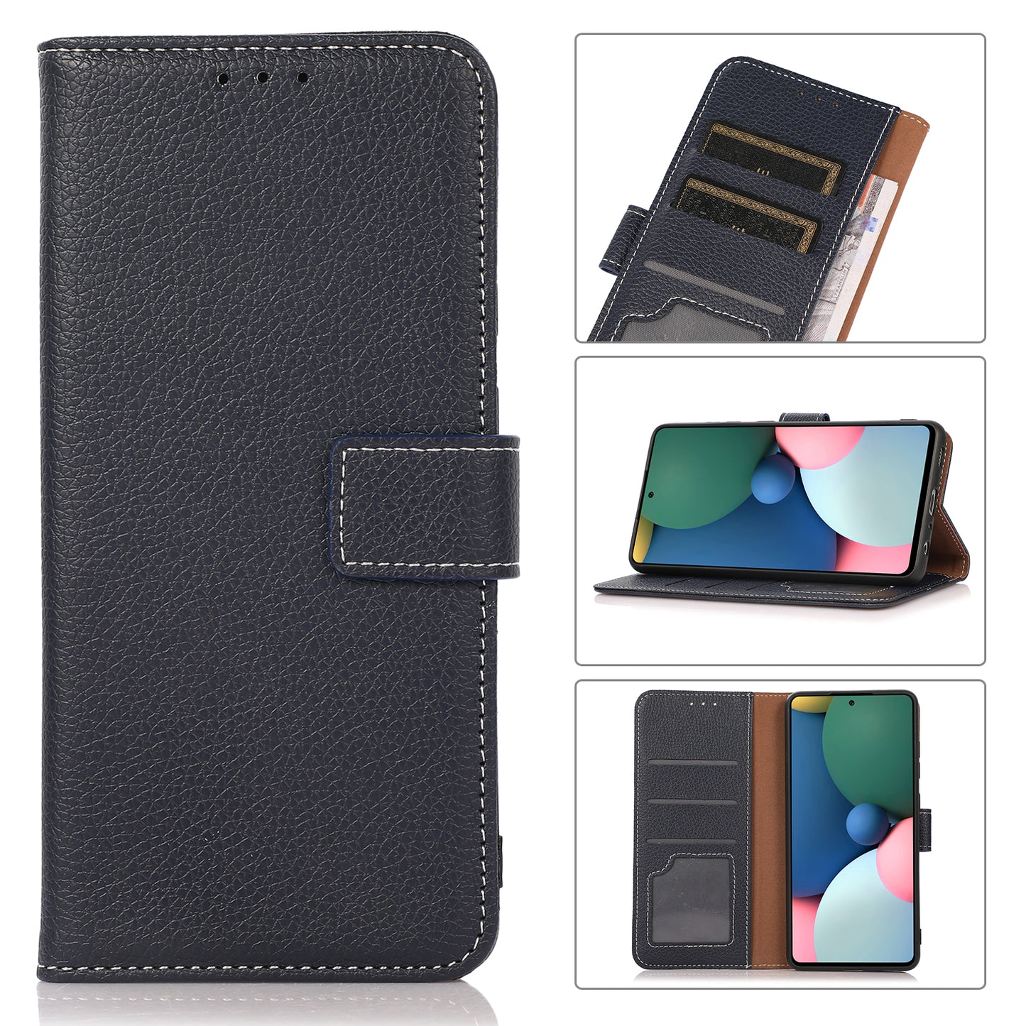 Litchi Texture Wallet Stand Leather Case for Motorola Moto G30 / G20 / G10 / G10 Power