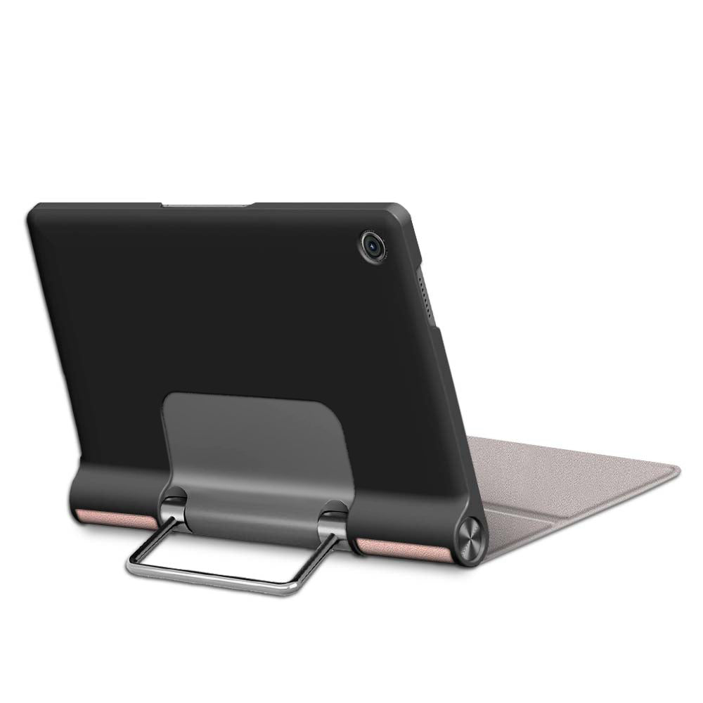 Plain PU Leather Good Shock-Absorption Tablet Cover with Kickstand for Lenovo Yoga Tab 11