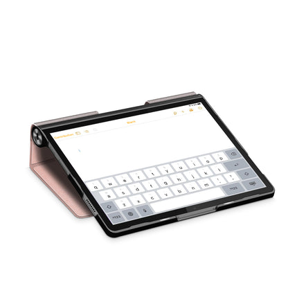 Plain PU Leather Good Shock-Absorption Tablet Cover with Kickstand for Lenovo Yoga Tab 11