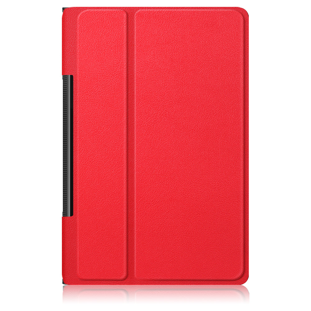 Plain PU Leather Good Shock-Absorption Tablet Cover with Kickstand for Lenovo Yoga Tab 11